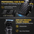 FADEKING® Hair Clippers for Men, Cordless Barber Clipper & Trimmer Set