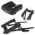 Master Massage Deluxe Adjustable Ergonomic Dream Face Cradle and Ergonomic Dream Face Cushion Pillow with Memory Foam -Face Pillow Set (Black)