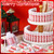 Siifert 100 Pack Christmas Lip Balm, Candy Cane Peppermint Flavor, Candy