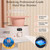 KOTAMU Waxing Kit for Women & Men, Pink Digital Wax Pot Warmer Hair Removal