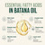 Vitamo 100% Organic Batana Natural Hair Growth Oil | Pure Elaeis Oleifera | Cold Pressed for Maximum Potency | Dr. Sebi Inspired Scalp & Hair Shine Treatment for Men and Women | No Burnt Smell