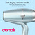 Conair SmoothWrap Ionic Hair Dryer, Diffuser & Concentrator, 1875W, Mint