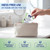 Dr. Fischer Eyelid Wipes - Hypoallergenic Preservative-Free Eye Cleansing Wipes for Sensitive Eyelids (Twin Pack).