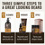 Every Man Jack Complete Beard Care Kit for Men, Sandalwood Teak, Gift Set