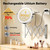 8" Rechargeable Wall Mounted Makeup Mirror Double Sided Magnifying