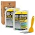 Archi Republic Professional Concrete Crack Filler & Sealant - 34 Oz Quick-Dry Waterproof Adhesive for Outdoor Repair Driveways Patios Sidewalks Self-Leveling Crack Sealant Elasticity