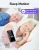 No Bluetooth Pedometer Watch Fitness Tracker No Phone Needed, Step Counter Calories/Sleep Tracker for Walking Running for Men Women Waterproof (Pink)