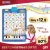 Bilingual Talking Wall Chart for Kids Ages 1–6 – English & Spanish Educational Poster with Songs, Sounds & Games – Interactive Learning Toy for Toddlers, Preschool, Home & Classroom Use
