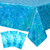 Gilprop 3 Pcs Iridescent Waves Tablecloths 54 x 108 Inch Blue Disposable Plastic Under The Sea Tablecloth Waterproof Reflective Ocean Table Cover for Summer Beach Pool Party Decorations (Light)