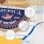 America 250Th Anniversary Patriotic Bunting Flag 1776–2026, Semicircle USA Half Fan Banner for Independence Day, Fourth of July Porch Fence Yard Outdoor Decor, Vintage Stars Stripes Celebration Flag