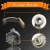 2Gas Caddy Pump, Rotary Hand Oil Transfer Pump 10-55 Gallon Aluminum Hand Gas Fuel Diesel Transfer Pump Caddy for Non-Corrosive, Petroleum Based, Pumps Light to Medium Viscosity Oils 1.25" Outlet