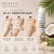 SVELTA Korean Bikini Hair Removal Cream Mousse, Fast-Acting Depilatory Foam for Sensitive Skin with Coconut Oil, Aloe Vera Gel & Scraper, Gentle K-Beauty Body Hair Remover for Women & Men, Legs, Arms & Underarms