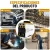 ADESKE MMA-155 Portable Welding Machine – Dual Voltage 110V/220V, 120A Output, Digital Display, Overload Protection, Complete Welding Kit for Home, Auto Repair & Construction