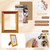 Kathfly 20 Pack Vintage Picture Frames for Gallery Wall, Classic