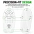 Mixer Slider Mat for KitchenAid Stand Mixer 5-8 QT, Transparent Acrylic Appliance Sliding Tray Mixer Mover Slider Mat for Kitchen aid Ice Cream Attachment Kitchen Aid Mixer Accessories