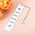 Iron Gifts for 6th Anniversary 6 Year Anniversary Bookmark Gifts for Women