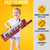 Portable Electronic Keytar Toys Gifts for Boys Girls Age 3+, Red