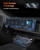 CDEFG 2PACK For 2024 2025 2026 Hyundai Santa Fe Screen Protector - 12.3 Inch All-in-One 9H HD Tempered Glass & AC - Santa Fe (SE, SEL, XRT, Limited, Calligraphy) Touchscreen Accessories