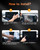 CDEFG 2PACK For 2024 2025 2026 Hyundai Santa Fe Screen Protector - 12.3 Inch All-in-One 9H HD Tempered Glass & AC - Santa Fe (SE, SEL, XRT, Limited, Calligraphy) Touchscreen Accessories