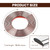 Hovom 16Ft Car Chrome Trim Molding Strip, Scratch-Proof Automotive Chrome Tape, 5/16" (8mm) DIY Molding Line Decoration for Vehicle Door Window Bumper Body Side, Exterior Car Accessories (Silver)