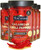 Tuscanini Italian Whole Calabrian Chili Peppers In Oil, 9.2oz (4 Pack) | Beautifully Red and Long Peppers | Nothing Artificial | Product of Italy | Kosher