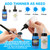 ABEIER Airbrush Paint Set, 46 Colors x 1 oz with 8 Thinners, Ready Spray