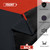 Tyrot Red Black Grey Blackout Curtains for Bedroom Living Room 84 inch Long