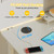 3 1/4" Desk Power Grommet with Retractable Cable 35W 2 USB C, 2 Outlets