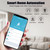 Smart PIR Motion Sensor: WiFi Motion Detector with App Notification Alerts, Wireless Contact Sensor for Home Security and Smart Home Automation, No Hub Required, Compatible with Alexa(2-Pack)