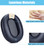 Replacement earpads Compatible with Sony WH-CH710N Headphones