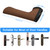 Homakover Door Handle Covers, Door Knob Covers for Summer Anti-Scald Hands, and Winter Antifreeze Hands, Door Knob Protector, Made of 2mm Neoprene (4 Pieces Brown)