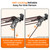 Kayak Hoist for Garage Ceiling, 180 lb Kayak Pulley System for Garage