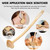 NURENDER Oversized Back Scratcher, Extended Bamboo Scratcher, 22.04" Long Curved Handle; Wider Head; More Larger Scratching Surface, Adults Body Instant Scratcher Christmas Gift for Women and Men.