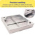 Invisible 201 Stainless Steel Manhole Cover and Frame 12x12 In