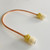 Copper Propane Pigtail Hose, 15 Inch POL x POL for High Pressure Regulator