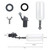 Float Ball Valve, 3/4 Inch Supply Tube Male Automatic Fill Feed Humidifier Tank Water with Adjustable Arm for Ponds, Livestock Water Trough, Aquariums, Aquaculture, Hydroponics and Reservoir (2 Pack)