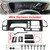 HECASA Double Din Dashboard Compatible with 1995-2002 GMC Sierra Chevrolet Silverado C/K SUV Full-Size 4" High Center Console Dash Panel Bezel Cover Trim Overlay Radio Stereo Replacement w/Harness