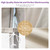 PURPLE LEAF M Size Offset Umbrella Cover, with Zipper and Rod, Beige