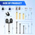 Club Car Front End Repair Bushing Kit for Club Car DS 1993-up Gas & Electric Golf Cart. Replacement OEM # 1016384/1015583/1016386