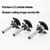 3pcs Top Bearing Slot Cutter Router Bit Set - 1/4 Inch Shank, 5/32" Cutting Height, Wood Slotting Cutter Bit, for Groove Edges, 1/4" 5/16" 3/8" Depth