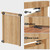 Hidden Door Pivot Hinge,570Lbs Load-Bearing,Thick Solid Alloy Steel, 2Set