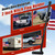 Truck Flag Pole with Hitch Holder – 5FT Heavy Duty Flagpole Mount Kit for Tow Hitch, Dual Angle Mount, Long Protect Sleeve Windproof Design for Trucks, Jeep & Trailer,Black
