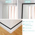 Gaahing Flexible Molding & Mirror Trim, Peel and Stick Self-Adhesive Design, Corner Trim for Floor Wall Baseboard Countertops, 0.47" W x 196" L