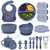 16PCS Silicone Baby Feeding Set, All-in-One for Starting Solids