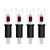 DEEPOWER Crossbow Lighted Nocks for Bolts 6 PCS with .285”/.297”/.300”/.305” Bushings LED Nock with ON/Off Switch