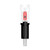DEEPOWER Crossbow Lighted Nocks for Bolts 6 PCS with .285”/.297”/.300”/.305” Bushings LED Nock with ON/Off Switch