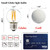 LiteHistory Dimmable G16.5 E26 Bulb,4w=40 watt Light Bulbs,Warm White 2700K