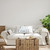 Peryiter Blue Coastal Pillow Cover East Coast Lumbar Pillow Cover