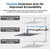 G-Promise All Metal 10 Inches Rainfall Shower Head with Handheld Combo