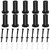 Peohud 10 Set Barn Door Spacers, 2" Sliding Barn Door Hardware Kit, Heavy Duty Replacement Wall Spacers with Lag Bolts Wall Anchor for Connecting Track Connection Device